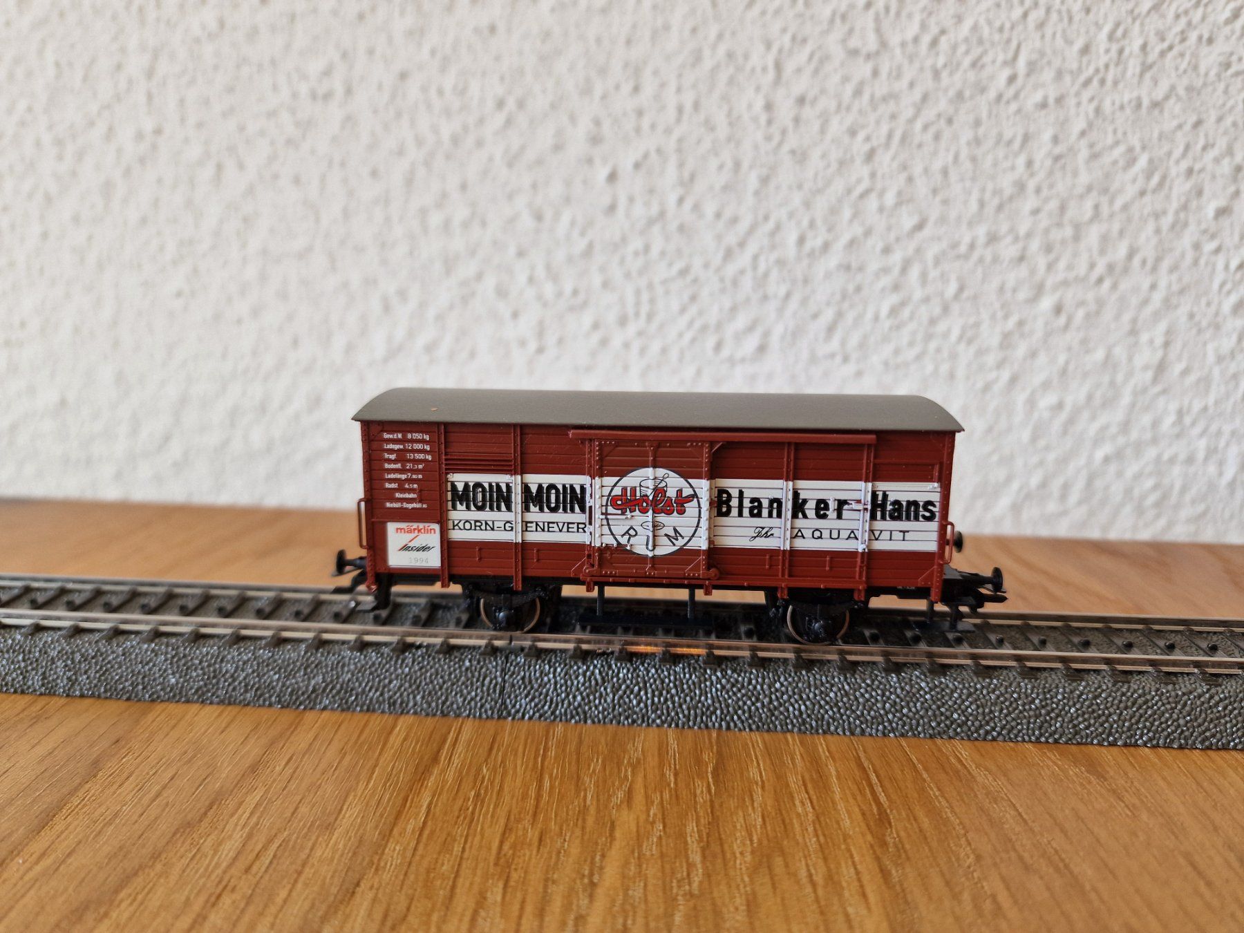 Märklin Modellini di ferrovie: Märklin Güterwagen Blanker Hans H0 – Usato da Matten b. Interlaken venduto da lor_hr9w 2