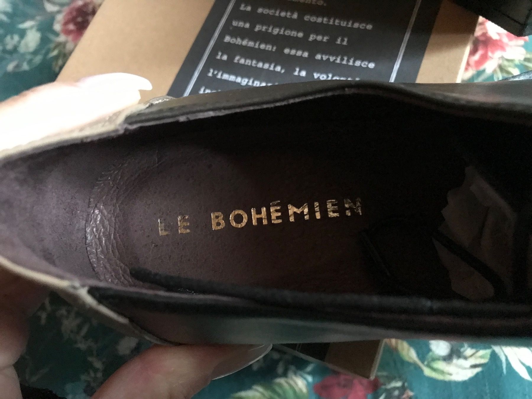 Scarpe da donna: Chaussures à lacets LE BOHÉMIEN, taille 37, cuir – Nuovo e nell'imballaggio originale da Morges venduto da sandy069 9