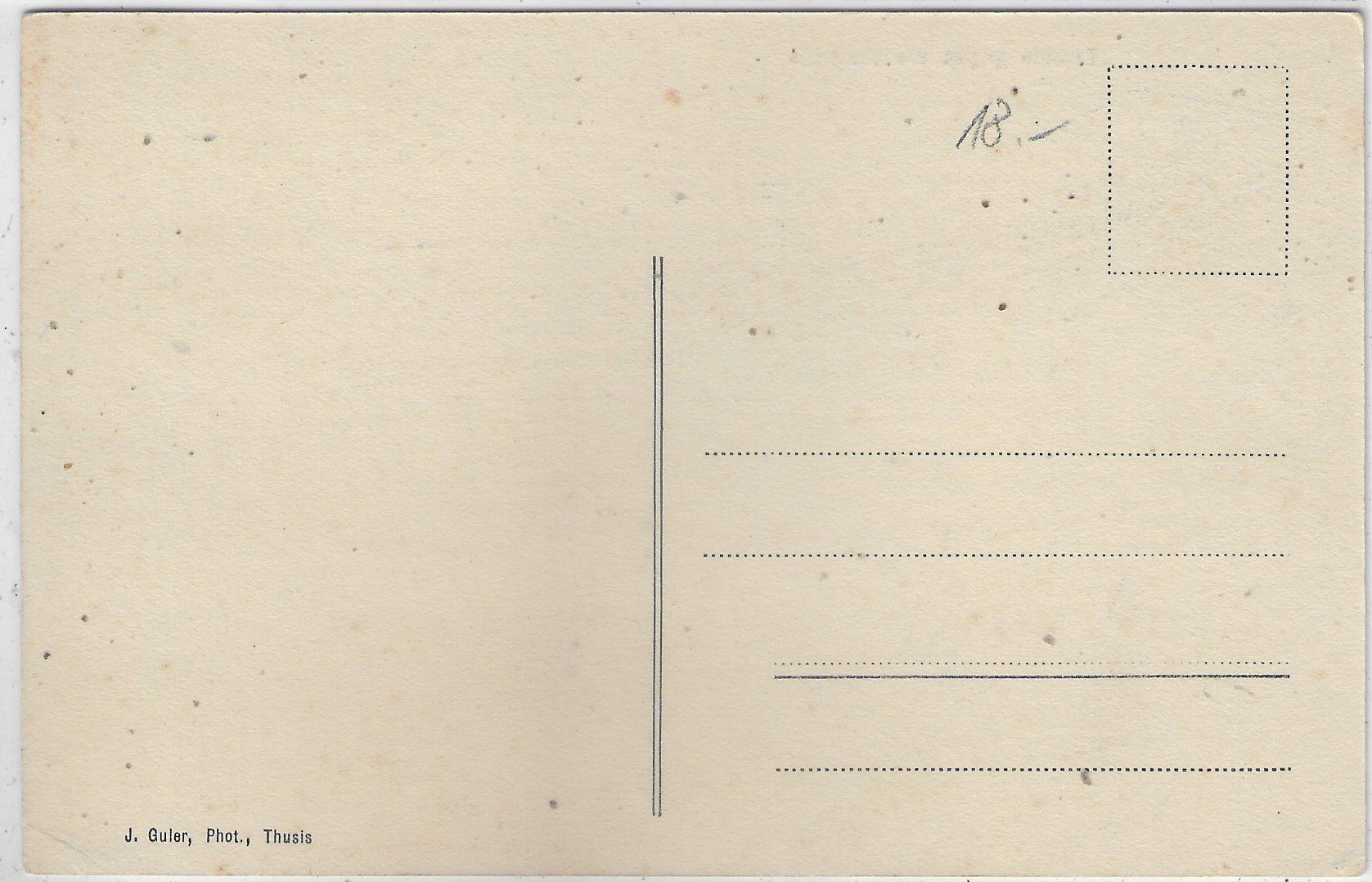 Cartoline postali: Thusis gegen die Viamala – Usato da Ettingen venduto da Kartenplanet 1
