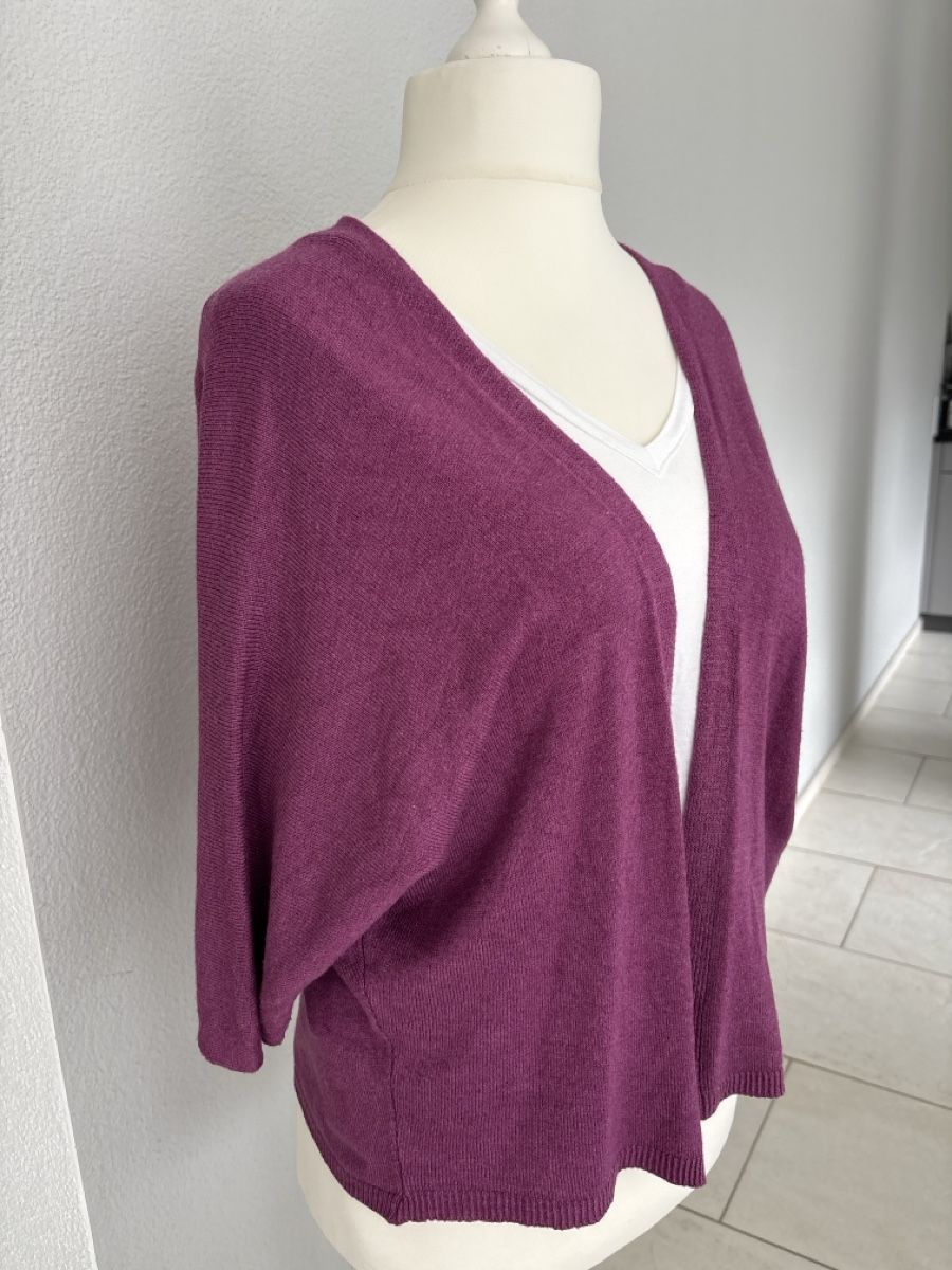 Jacken: Cardigan, warmer pflaumeton, Gr. M – Neu (gemäss Beschreibung) aus Rothenburg von Momo1302 2