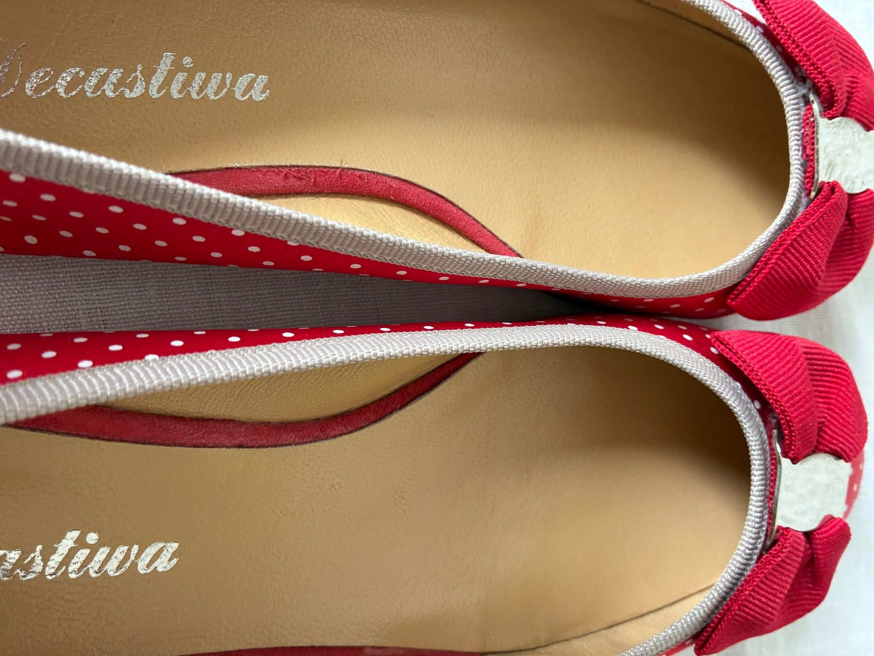 Scarpe da donna: Neue Ballerina Stoff/Leder 41 – Usato da Herzogenbuchsee venduto da filoferro 5