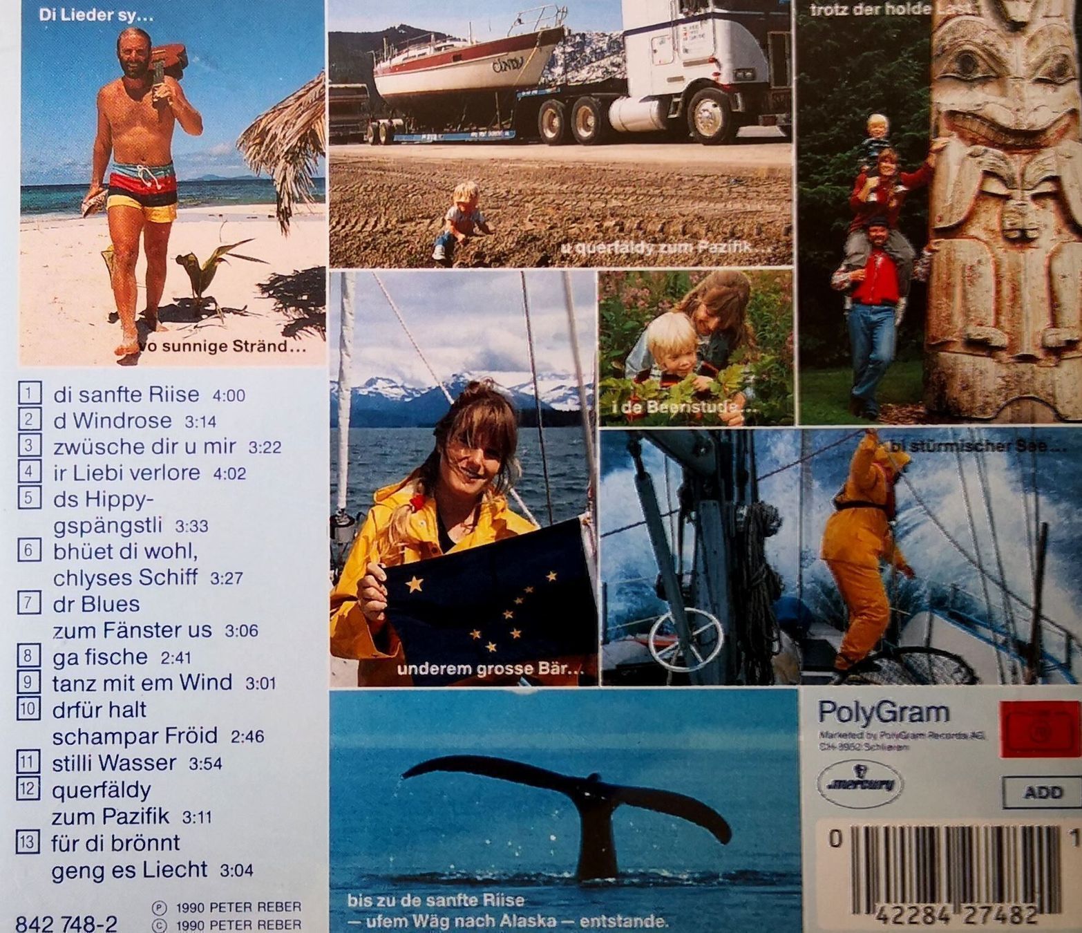 CD: PETER REBER - UFEM WÄG NACH ALASKA - CD – Usato da Greifensee venduto da scharmant 1