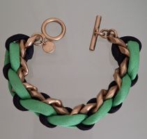 extravagantes massives antikes Armband mit.Knebelverschluss