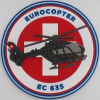 Eurocopter EC 635 Schweizer Armee mit Klett neu.
