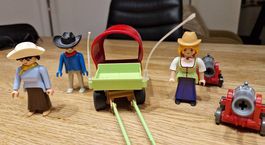 Playmobil Kutsche mit 3 Figuren und 2 Kanonen
