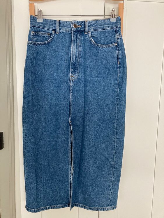 Jeansrock lang mit Schlitz | wie neu | Gr. L (Gebraucht) in Winterthur ...