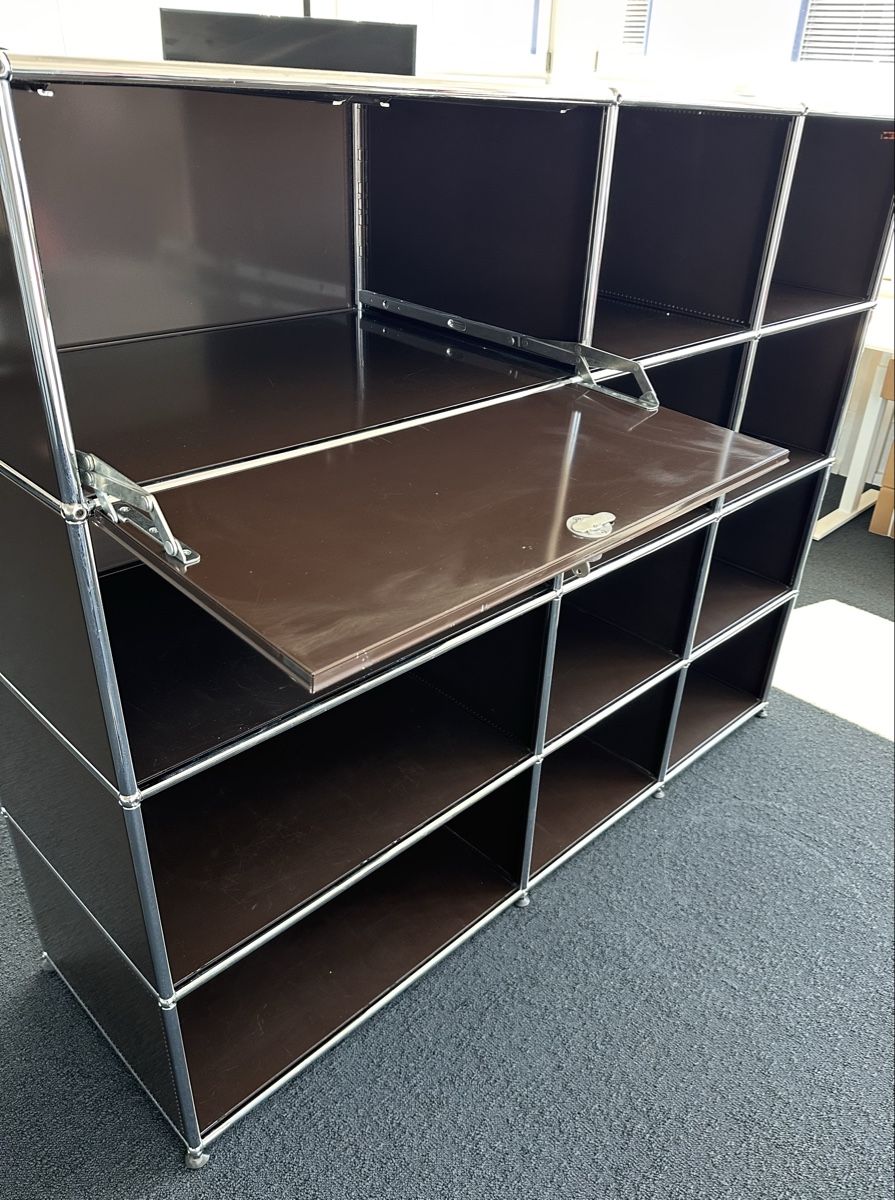 Scaffali: USM Haller Regal/Sideboard Braun – Usato da Tafers venduto da fredcardo 5