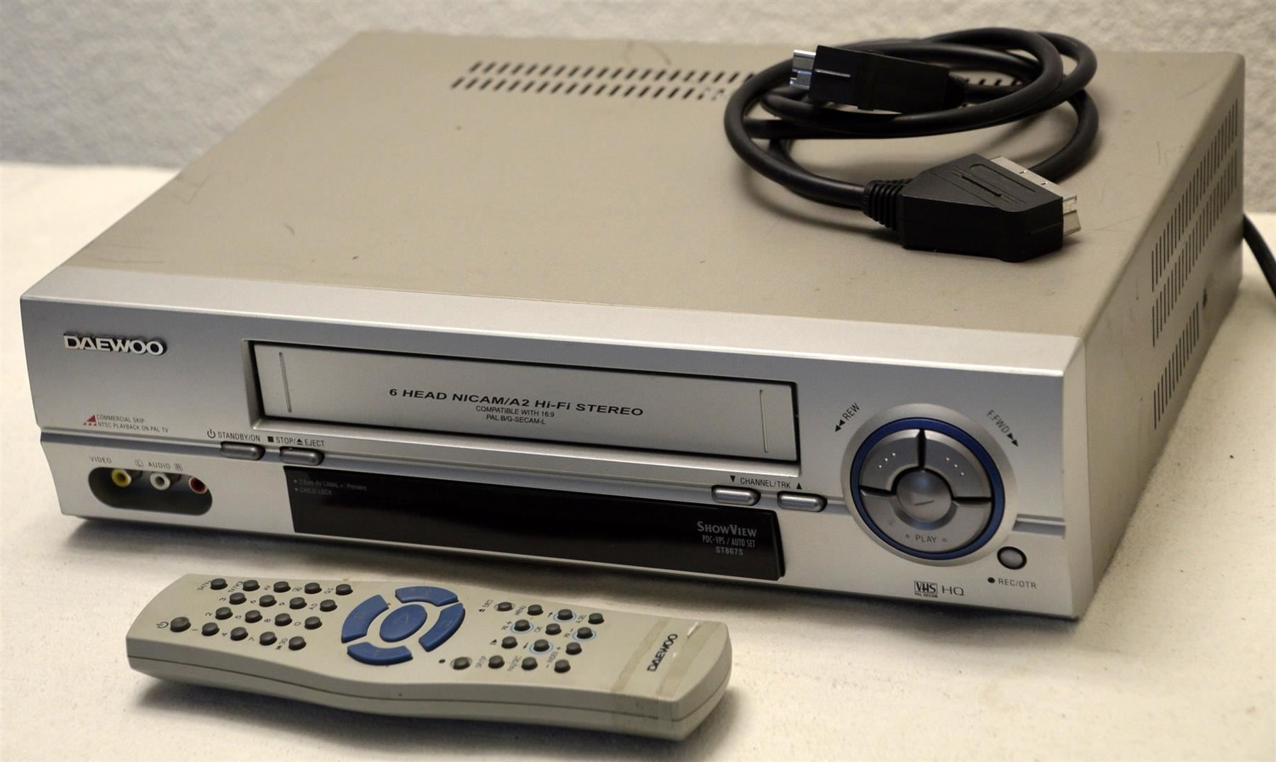 Registratori: Videorecorder VHS Daewoo ST867S magnétoscope – Usato da Collonges venduto da arashee 1
