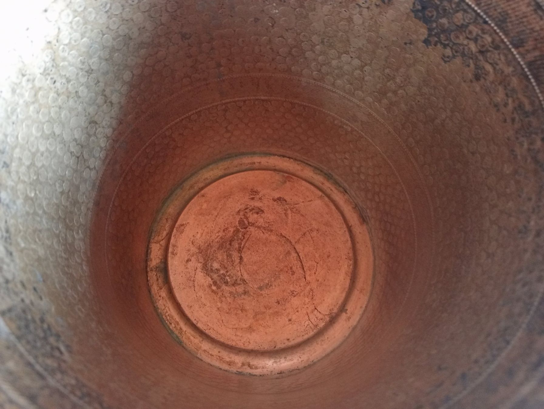 Altro: Kupfer Eimer Übertopf Weinkühler mit Ringen Vintage 690 Gr. – Usato da Oberdorf BL venduto da Barocki888 6
