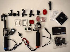 GoPro Hero 4 SILVER Kamera neuwertig