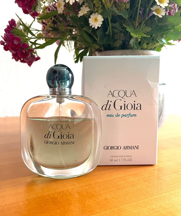 Aqua Di Gioia Eau De Parfum 100 Ml + Handtuch – Frischer Duft, Perfektes Pflege-Set
