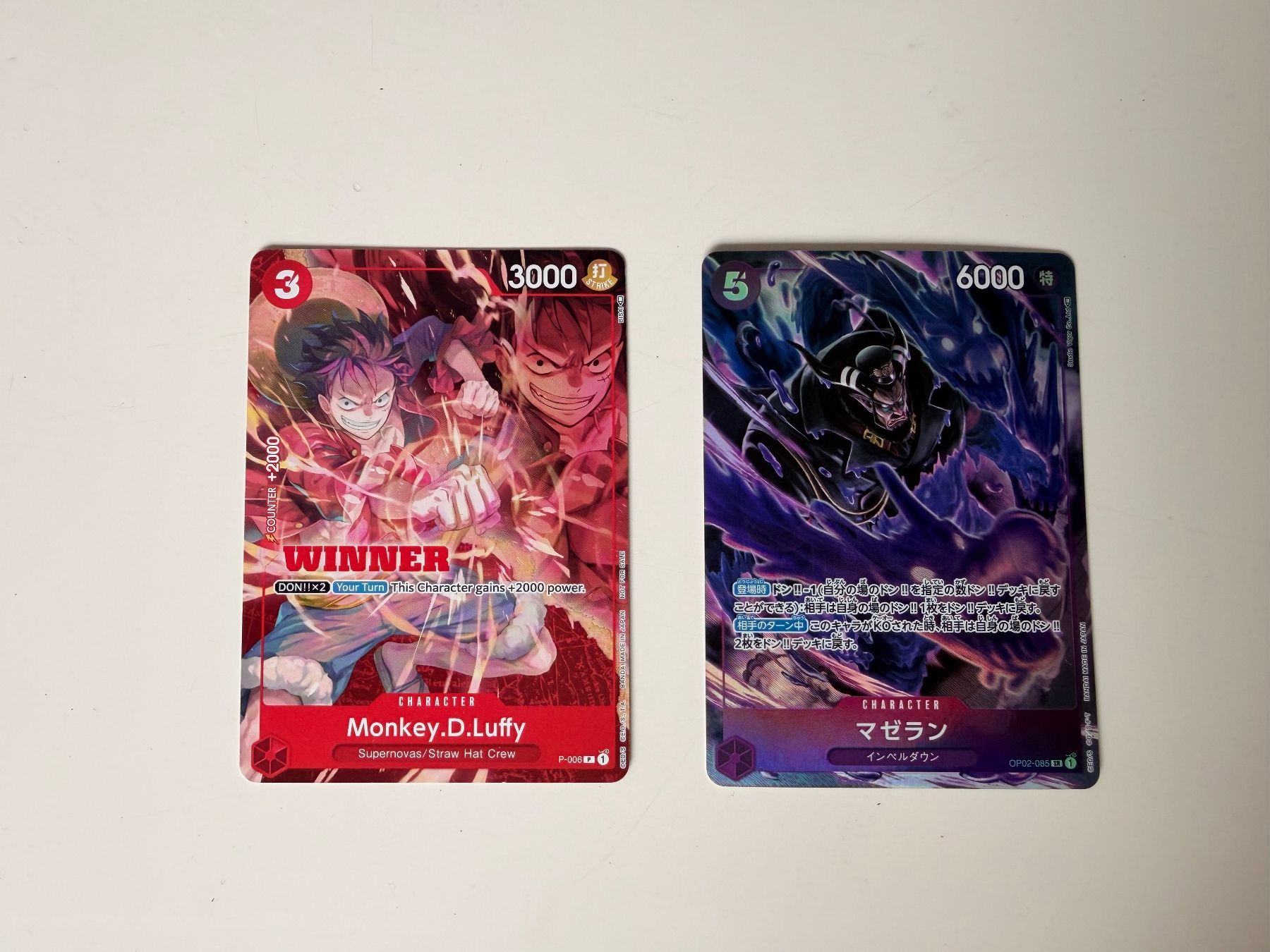 Bandai Cartes à collectionner: One piece cards – Neuf (Voir description) à Giubiasco par com_9bn8
