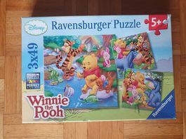 Winnie the Pooh - Ravensburger Puzzle - 3 x 49 (5+)