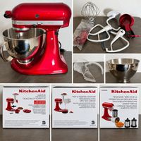 KitchenAid Artisan – Metallic-Rot mit umfangreichem Zubehör