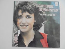 Catherine Le Forestier " L' amour avec lui " LP France / VG+