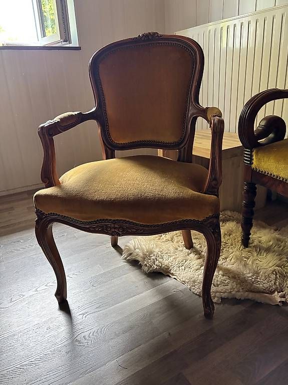 Sedie: Antiker Sessel im Louis-XV-Stil – Usato da Basel venduto da phy_wd7v