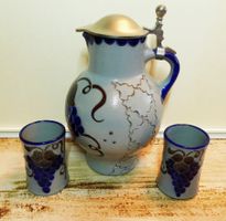 Vintage Keramik Krug -Studio Mayer Germany -Handarbeit 1980