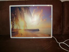 Bild als Zusatz Heizung, ideal im Schlafzimmer, 133Watt