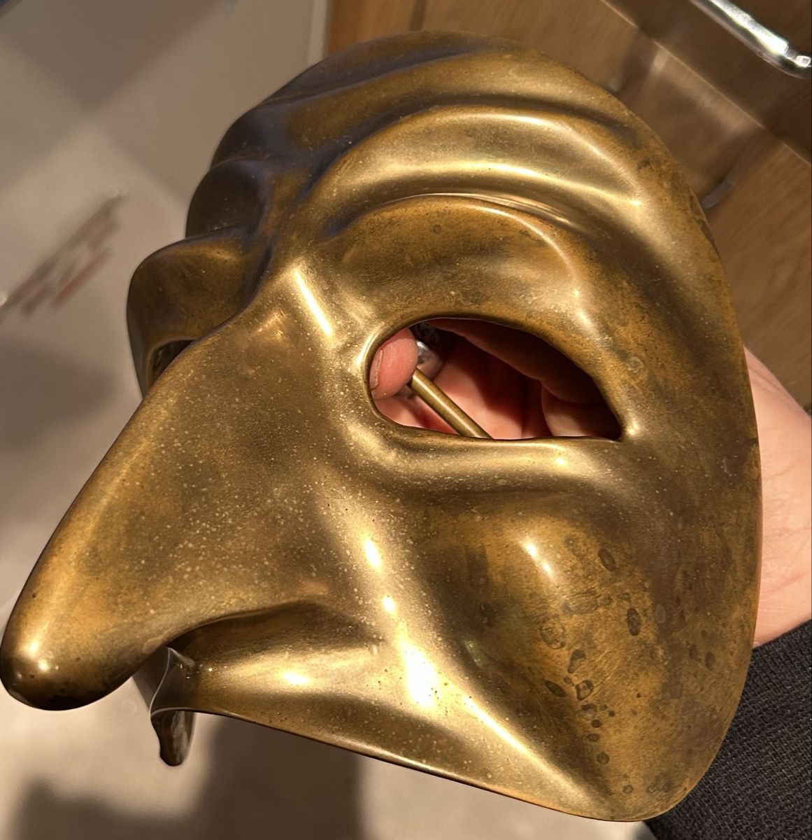 Masken: Maske aus  Messing  – Gebraucht aus Bülach von larson27 8