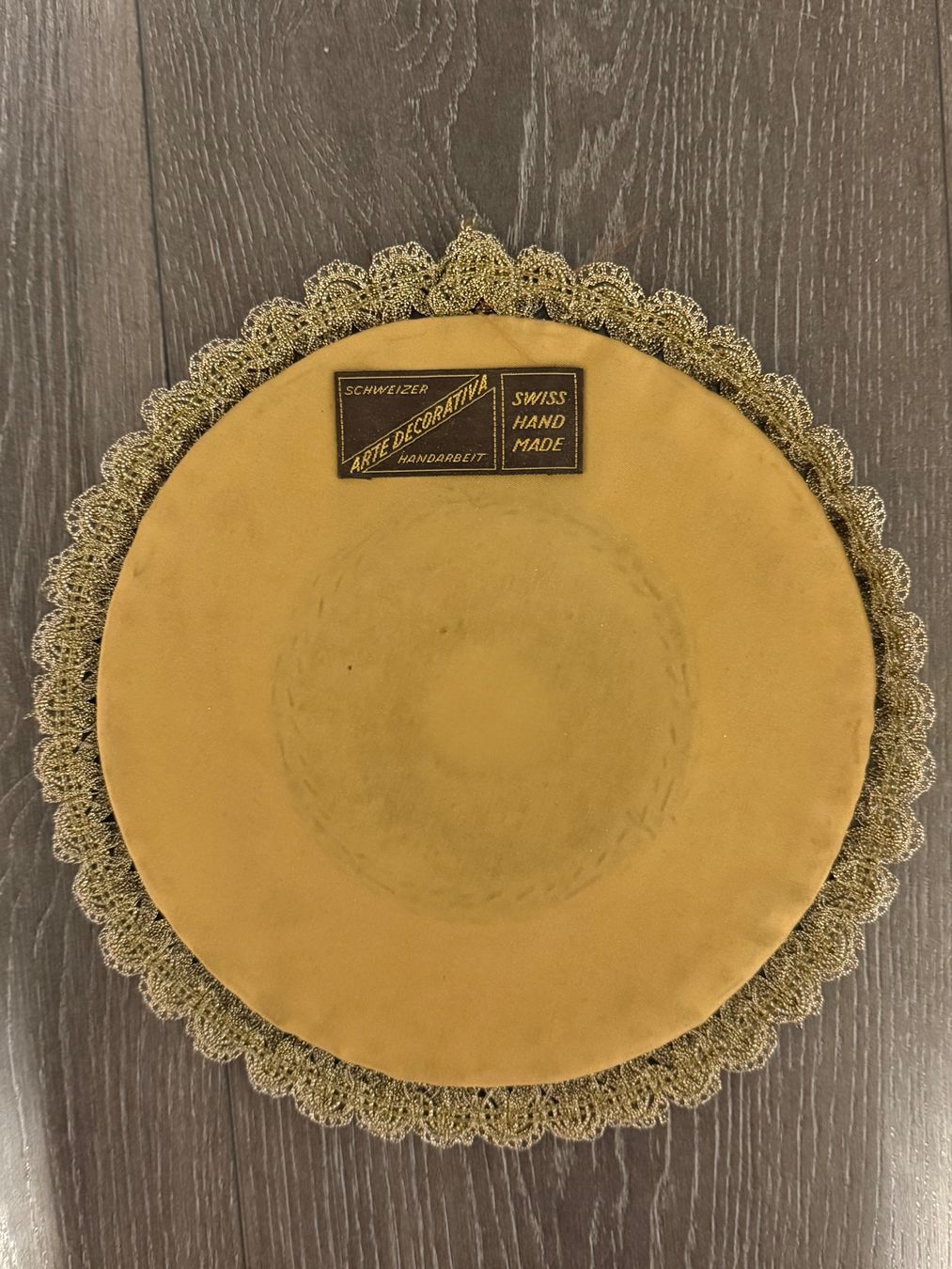 Tutte le decorazioni: 3 Set Handarbeit Tischdeckchen Samt Zierdeckchen – Usato da Itingen venduto da uhu777 2