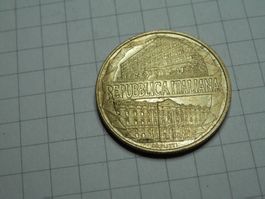 Italien 200 Lire, 1996 100 Jahre Zollakademie (1896-1996)