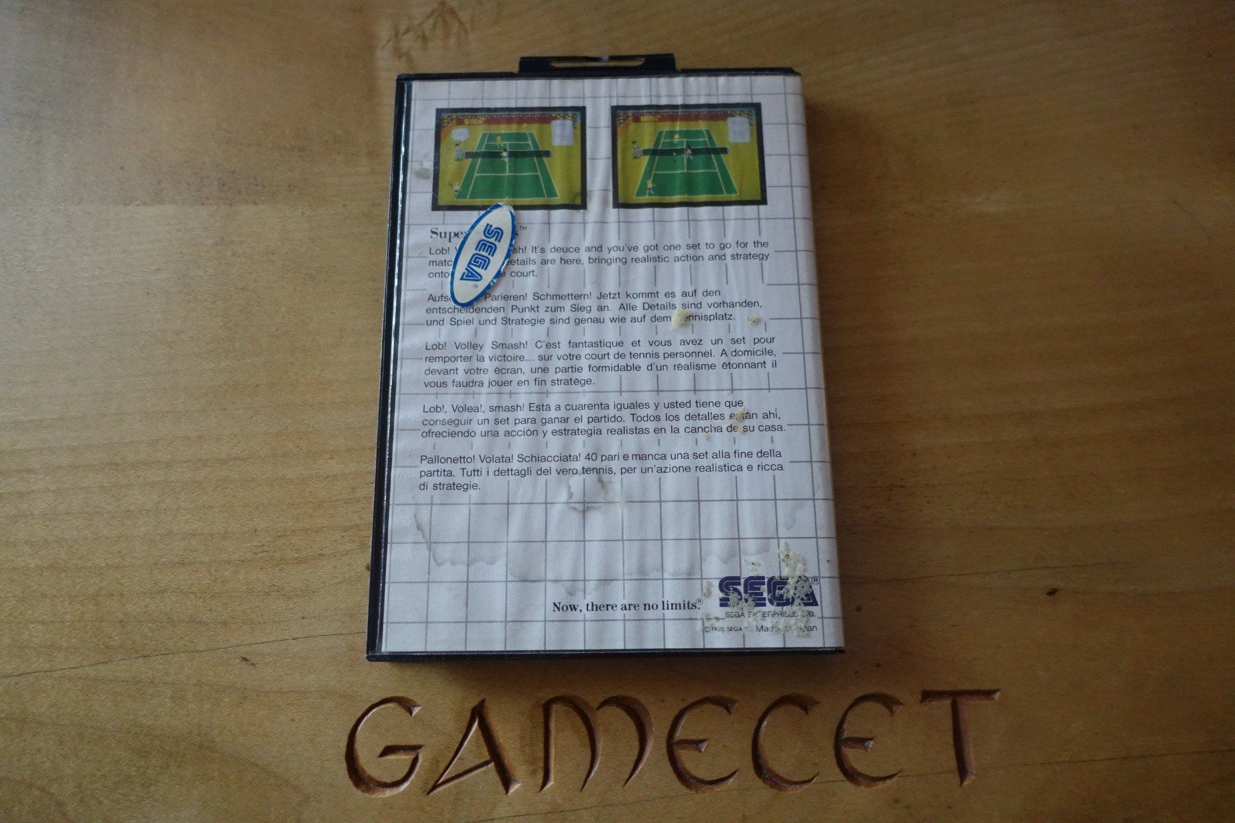 Sega Giochi: Super Tennis (Sega Card) – Usato da Steinach venduto da Gamecet 2