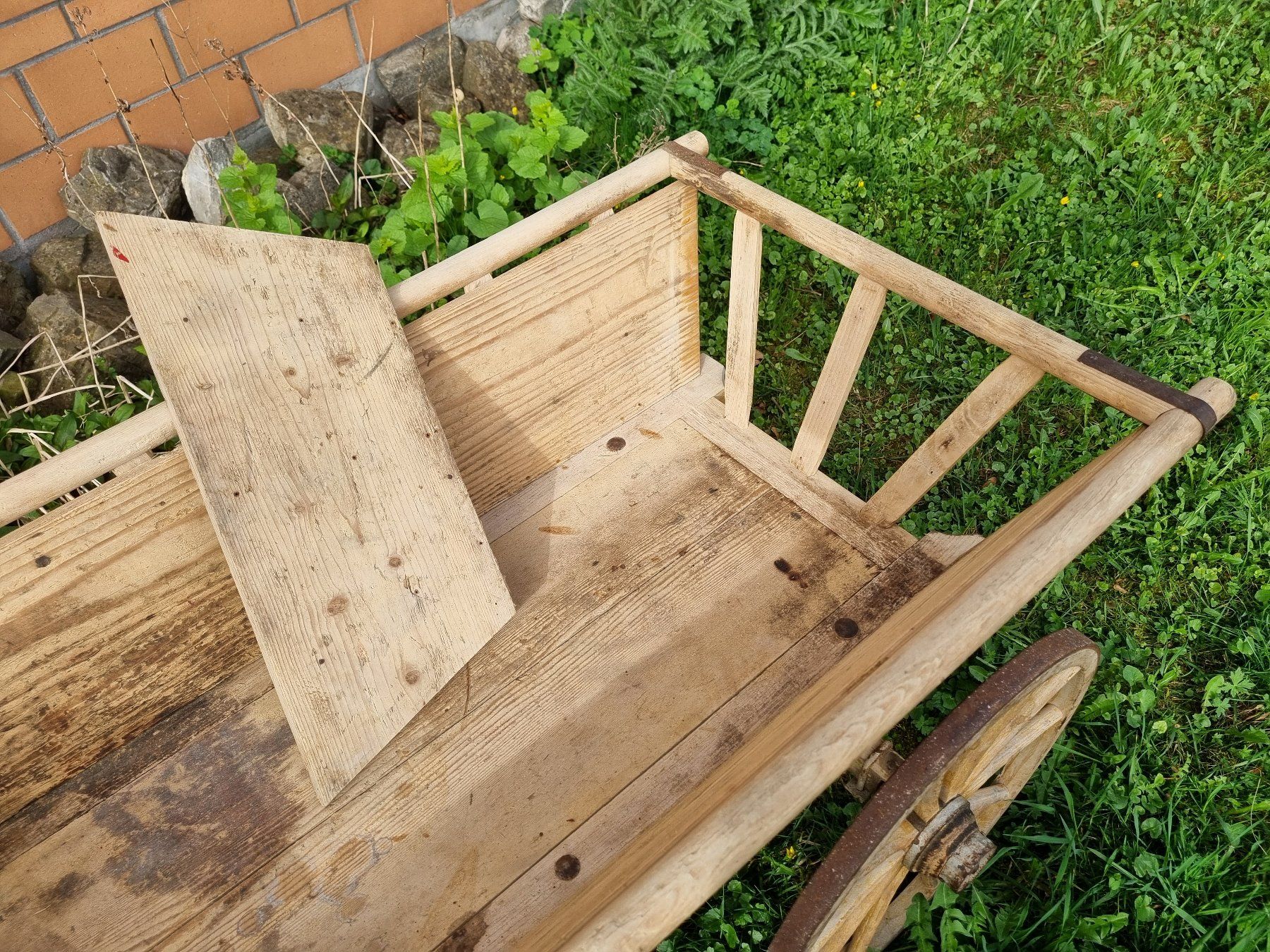 Carriole: Leiterwagen sehr Robust. Handwagen – Usato da Trachslau venduto da post35 3