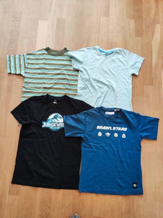 Set 4 T-Shirts für 12-15 Jährige Grössen 152 - 164