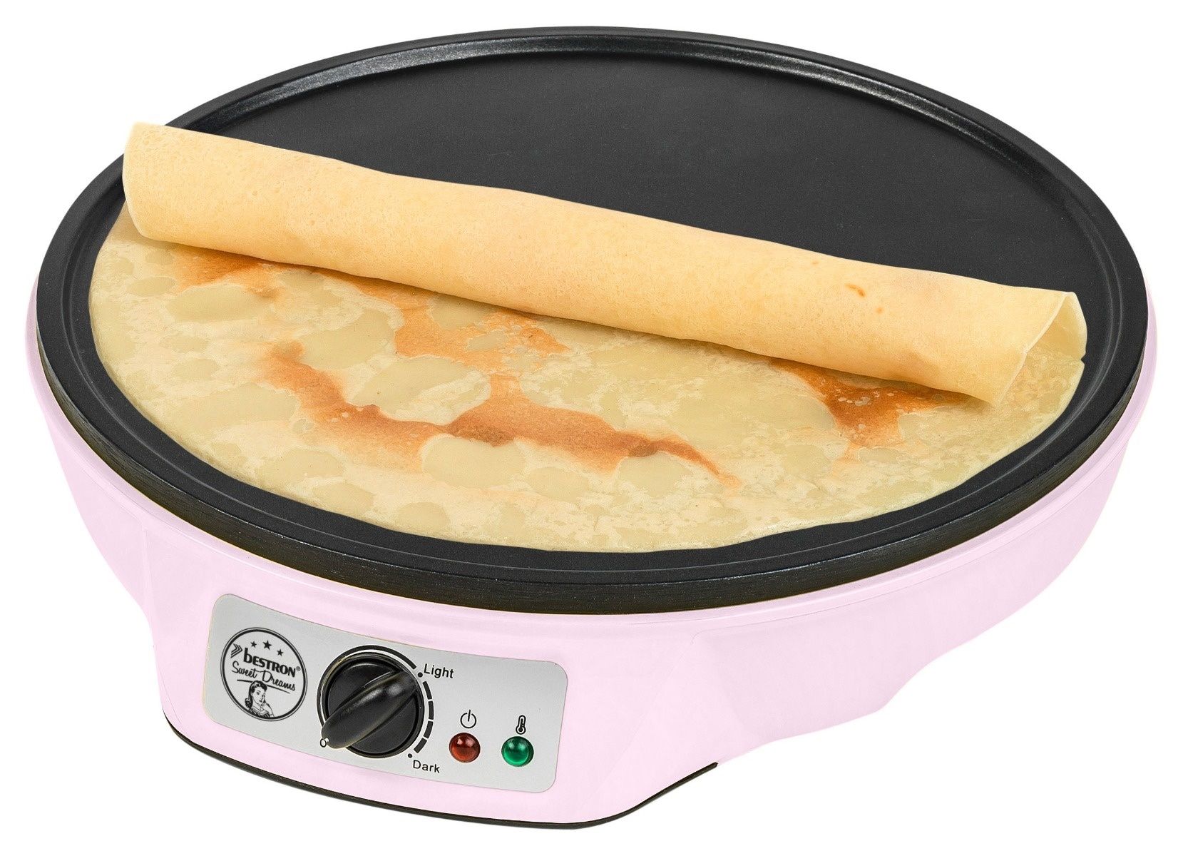Küchengeräte: Crêpemaker, Crêpes-Maschine, Crepe maker, pink – Neu und originalverpackt aus Schaffhausen von Spezialist 2