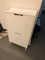 Schuhkipper in weiss, sehr schmal