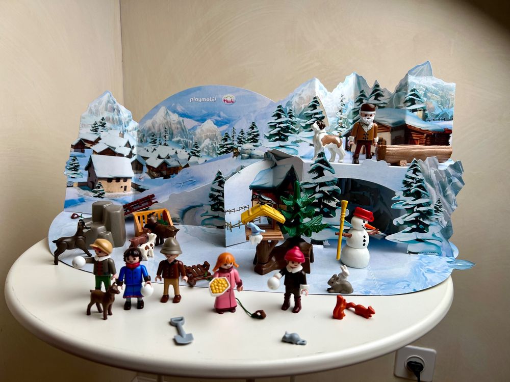 Playmobil 70260 Heidis Winterwelt Kalender ausgepackt Kaufen auf Ricardo