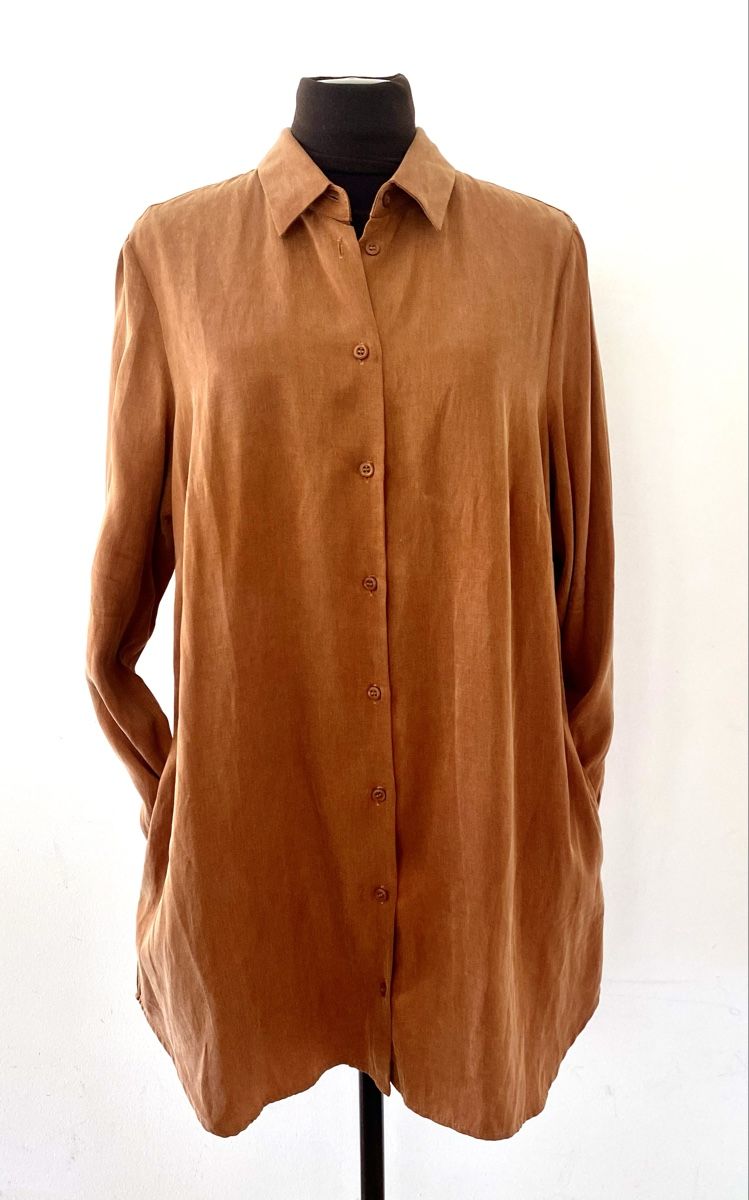 Peter Hahn Camicette: Peter Hahn Damenbluse / Hemdblusenkleid Gr. 42 – Usato da Jona venduto da Flamingoo 9
