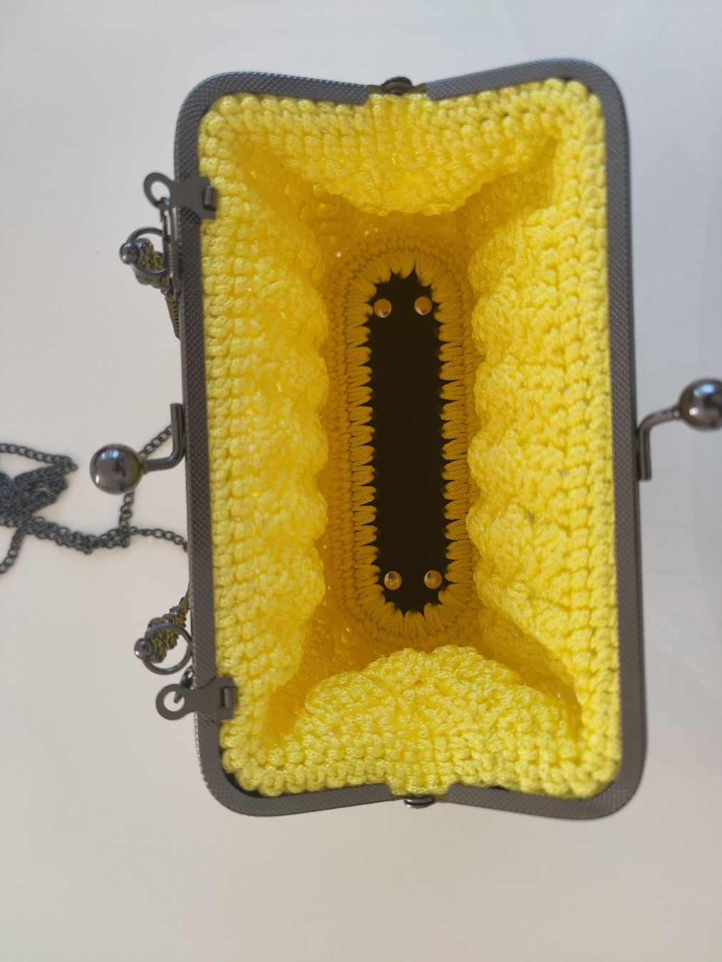 Borse da donna: borsa uncinetto gialla  – Nuovo (secondo la descrizione) da Langenthal venduto da JonnyDivino 2