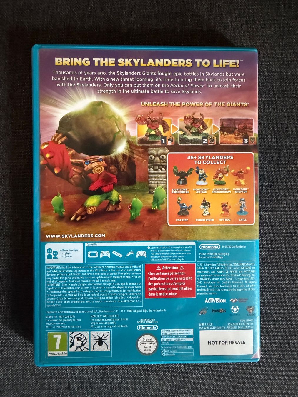 Nintendo Giochi: Skylanders Giants Wii U – Usato da Carouge GE venduto da Pierre_C 1