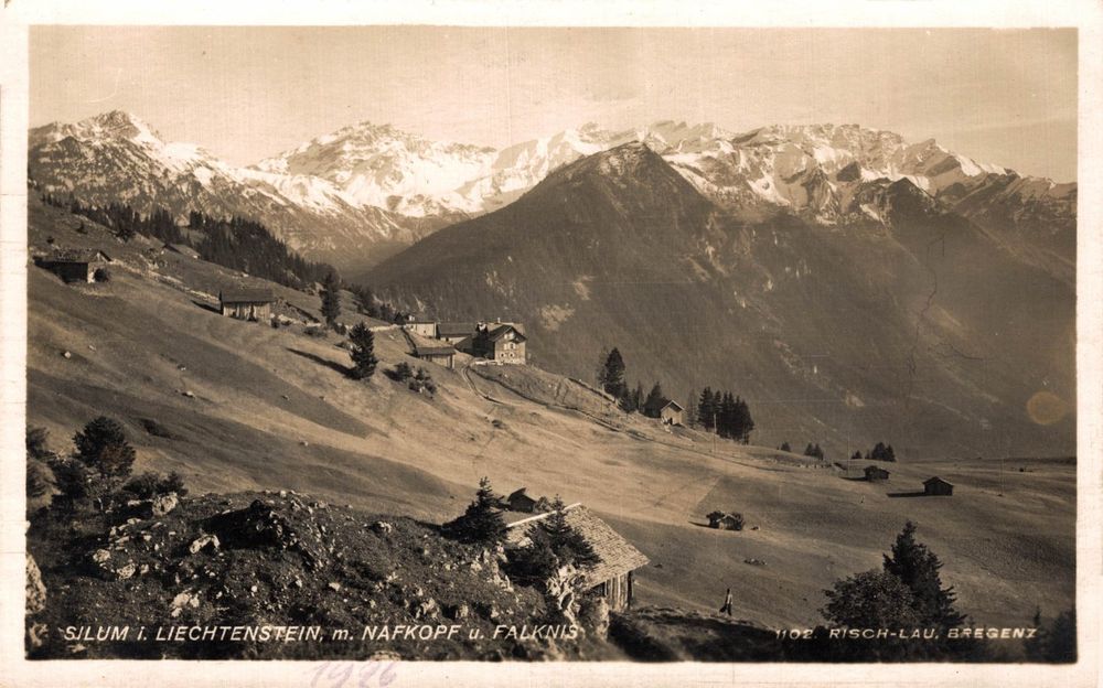 Silum i. Liechtenstein m. Napfkopf u. Falknis (Gebraucht) in ...