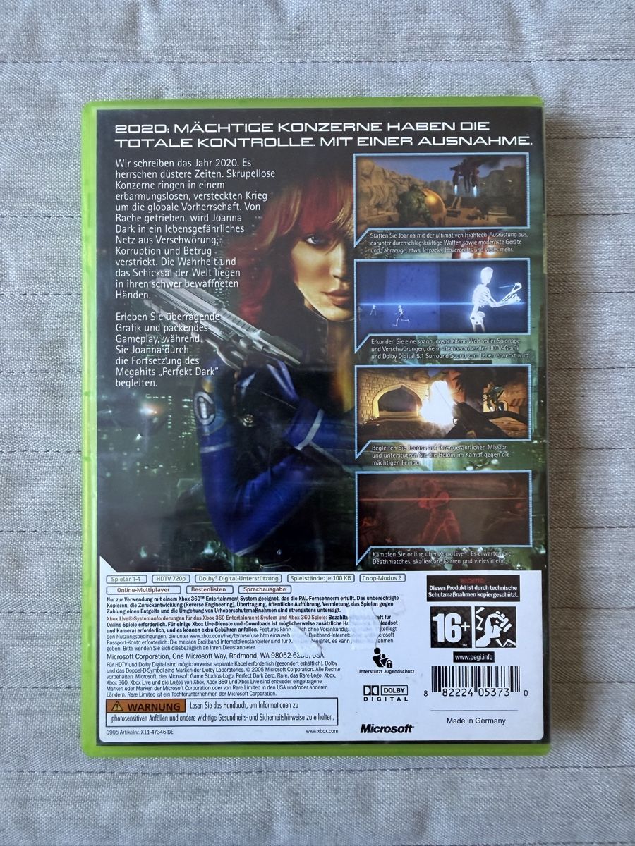 Microsoft Giochi: Perfect Dark Zero für Xbox 360 – Usato da Thunstetten venduto da Virus_33 2