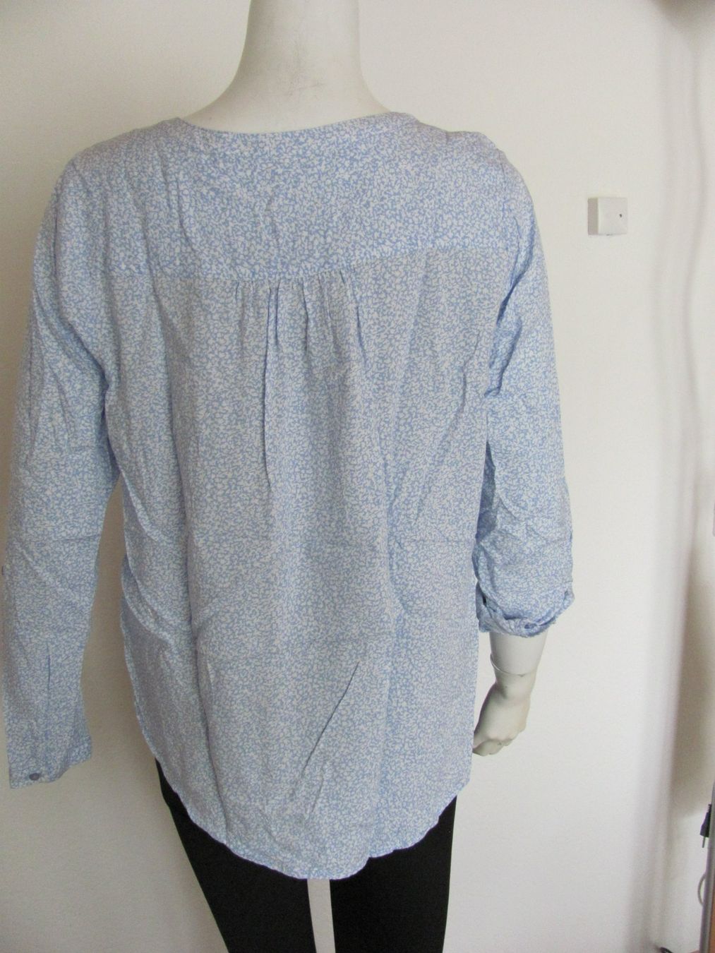 Camicette: Street One Bluse hellblau mit  Muster Gr.38 – Usato da Gümligen venduto da Fantapanda 5