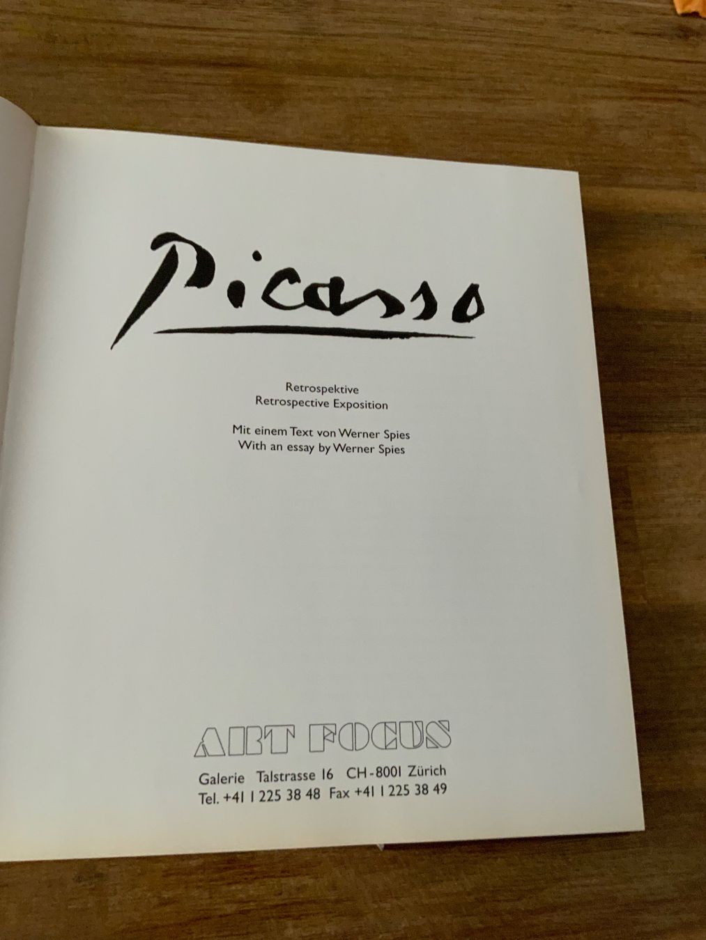 Bücher: Art Focus Picasso – Gebraucht aus Schübelbach von Hecht11. 1