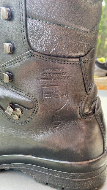 Haix Scarpe da uomo: Schnittschutzstiefel Haix Protector Forest 2.0 Gr.43 – Usato da Knonau venduto da sckzhk 2