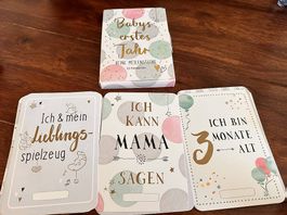 Baby Meilensteinkarten (32 von 33 Stück)