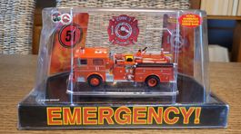 Code 3 1:64 Emergency!Engine 51 Ward LaFrance L.A.County OVP