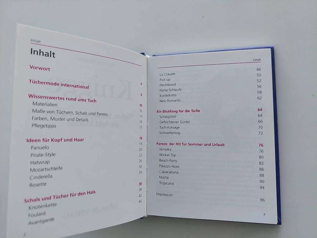 Libri: Tücher, Schals und Pareos binden – Usato da Balm b. Günsberg venduto da rob_smj8 2