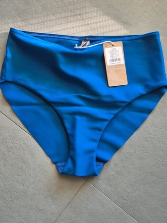 Bas de bikini couleur bleu wave MAISON LEJABY Small/2