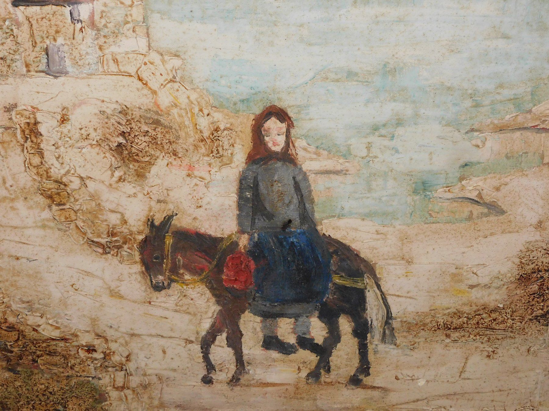Dipinti: Kunst Ölgemälde 50 X 50 cm signiert – Usato da Sursee venduto da 76 7