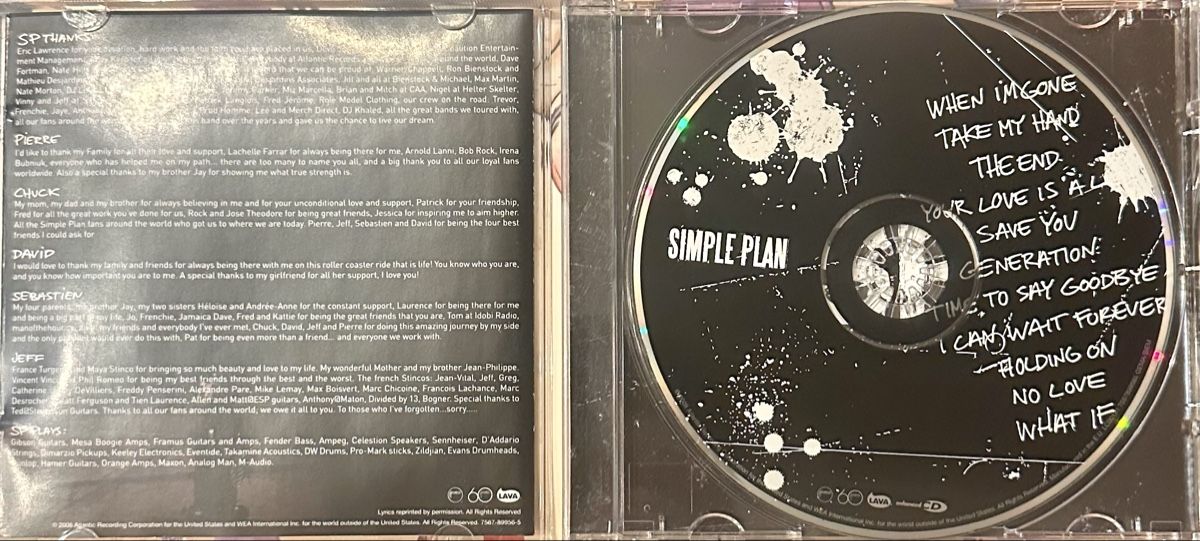 CDs: Simple Plan CD "Simple Plan" guter Zustand – Gebraucht aus Malters von Gustov 2
