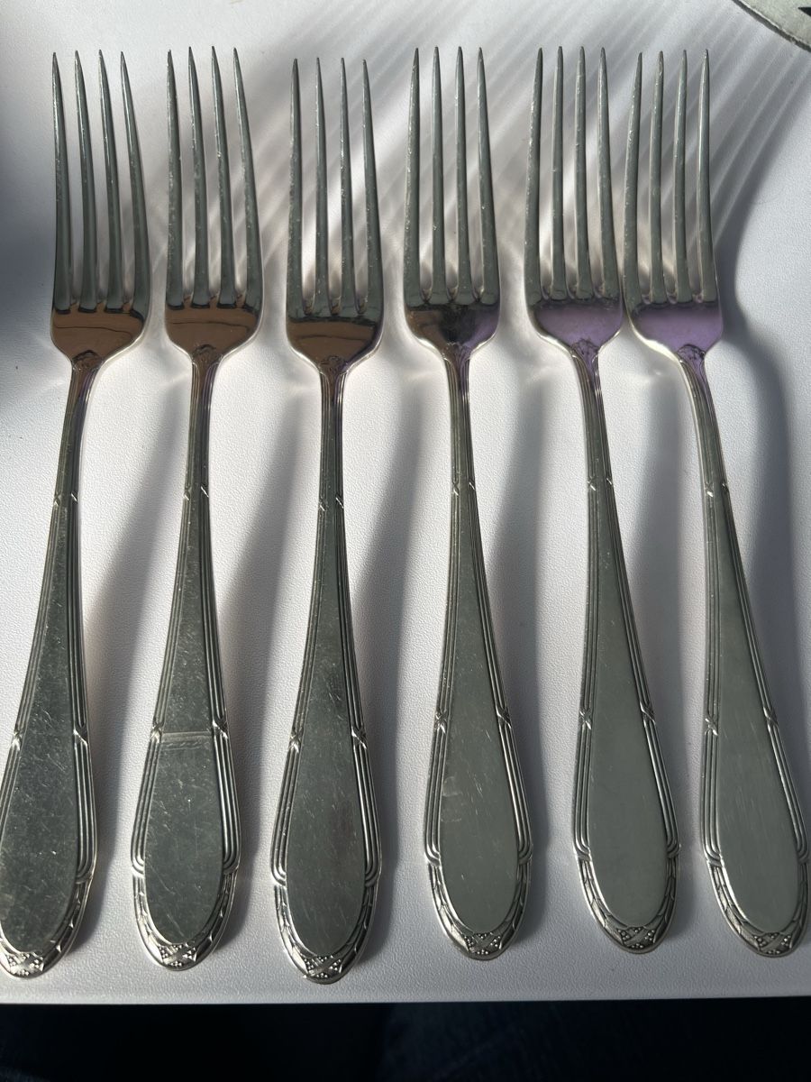 Forchette: 6 Gabeln, versilbert, WMF, Vintage – Usato da Bern venduto da lin_5qtq
