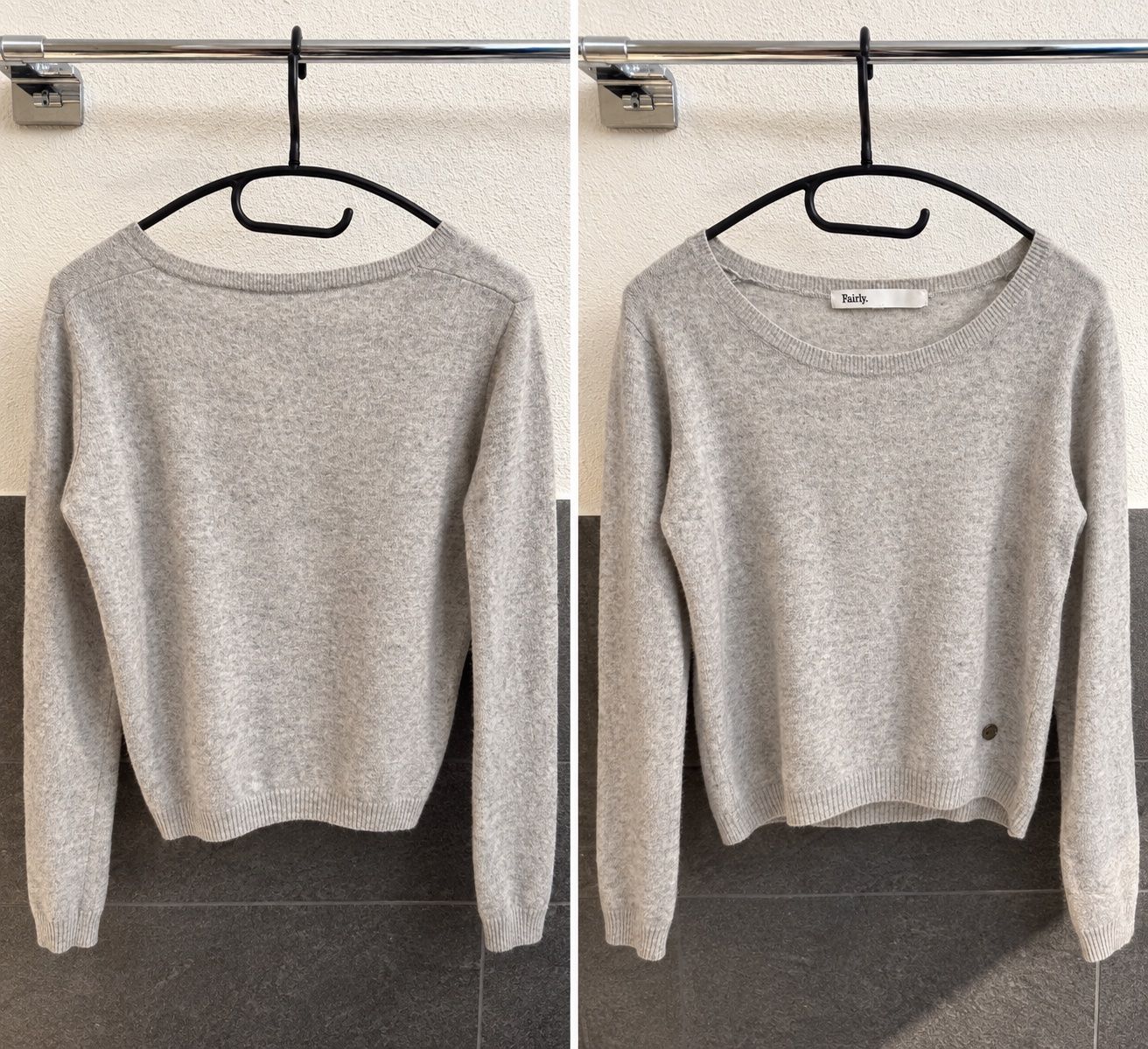 Maglioni & Felpe: Damen Pullover Grau Cashmere gebraucht – Usato da Zürich venduto da EL1992
