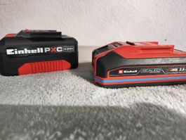 Einhell PXC Akku 4.0 Ah und 3.0 Ah Set