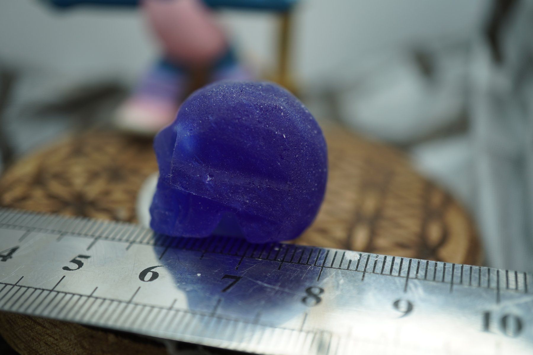 Minerali & Pietre curative: Skull Blau Unbekannt     Ab 1.- – Nuovo e nell'imballaggio originale da Eschenbach SG venduto da topstone 4