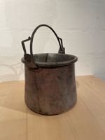 Antiker Kupferkessel, Durchmesser 20cm,